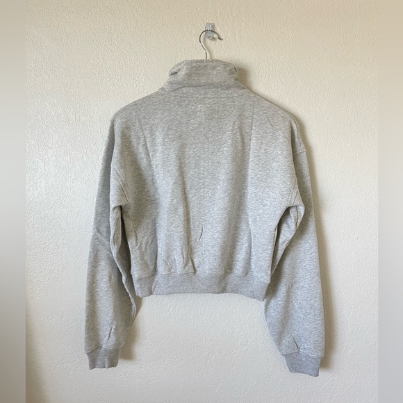 NWT American Eagle Quarter Zip Pullover Sweatshirt - Picture 2 of 6